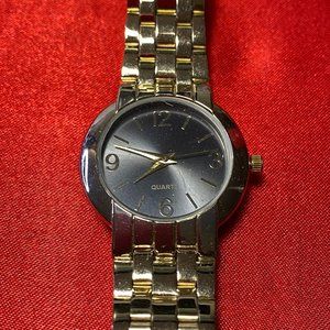 Gold Color Case Men's Quartz Watch